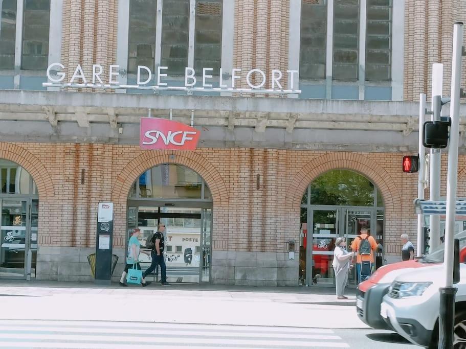 Spacieux T2 Cosy En Face De La Gare Avec Garage ! Belfort Exteriör bild